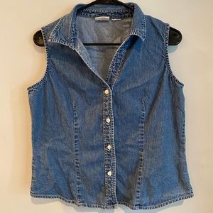 Vintage Jean sleeveless top